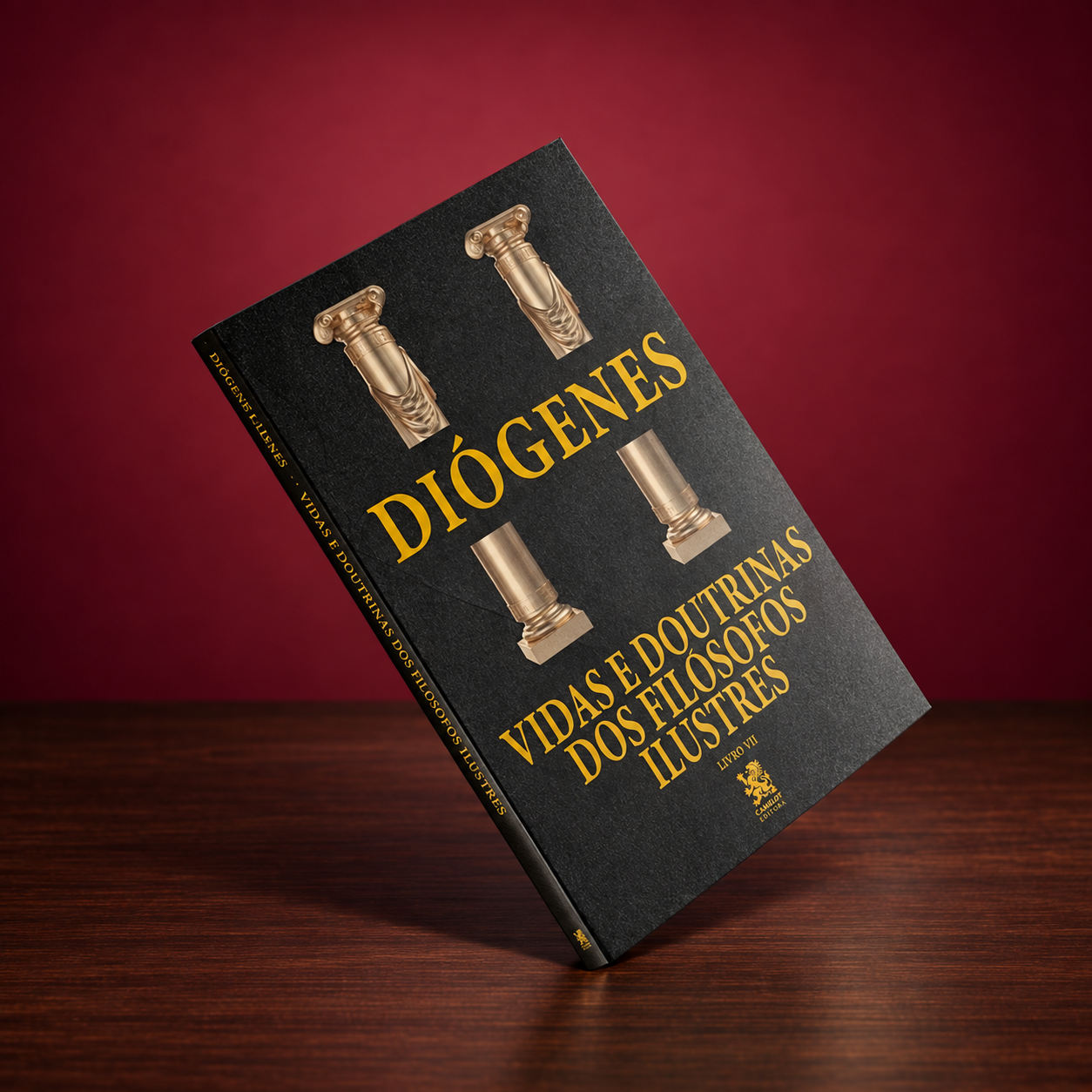 Livro Vidas e Doutrinas dos Filósofos Ilustres, de Diógenes Laércio