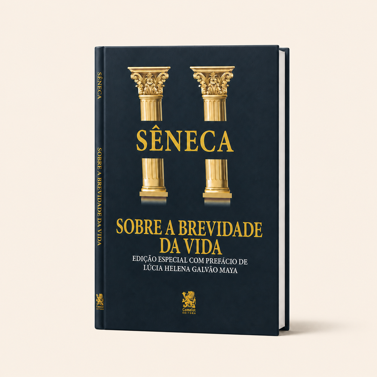 Capa de Sobre a Brevidade da Vida, de Sêneca